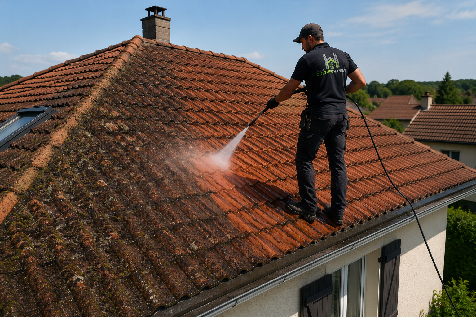 nettoyage toiture rénovation maison